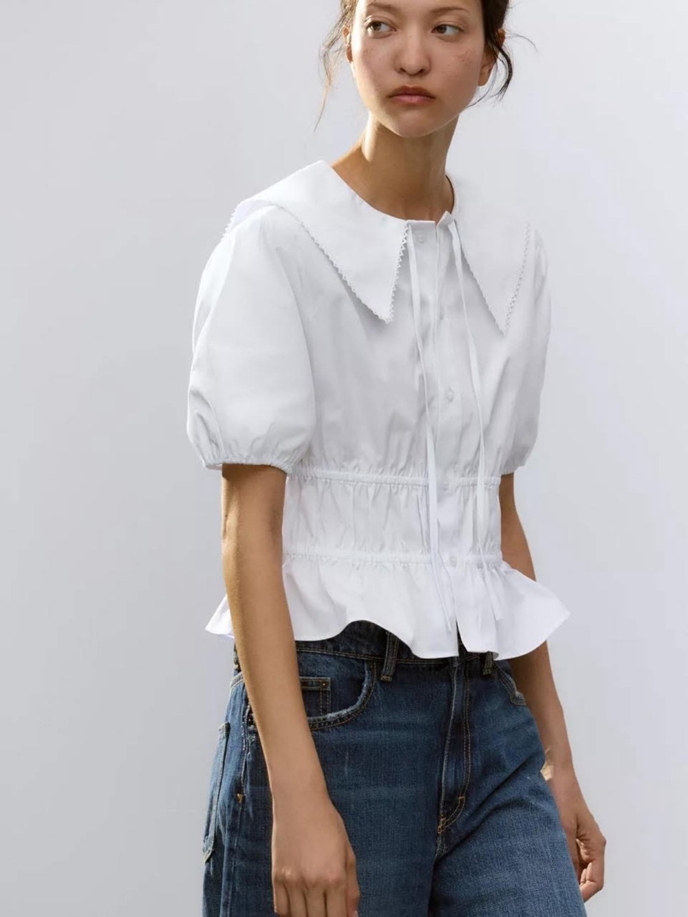 Zara Collared Blouse